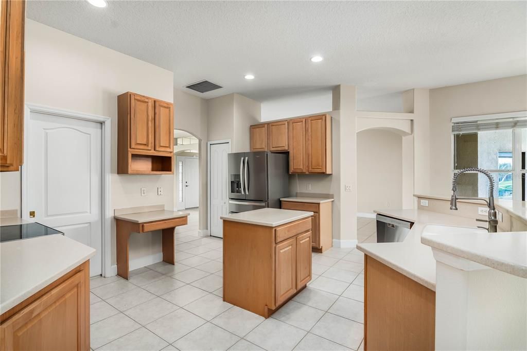 Interior, Kitchen, Recessed Lighting