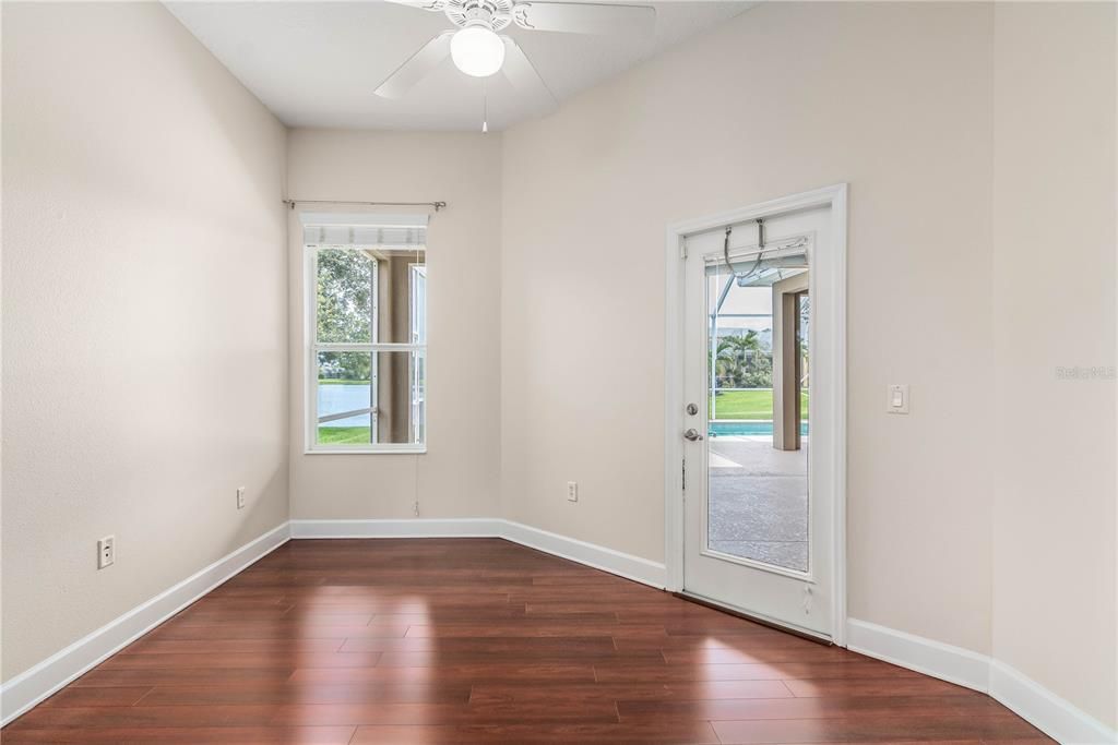 Empty room, Interior, Wood Texture Flooring