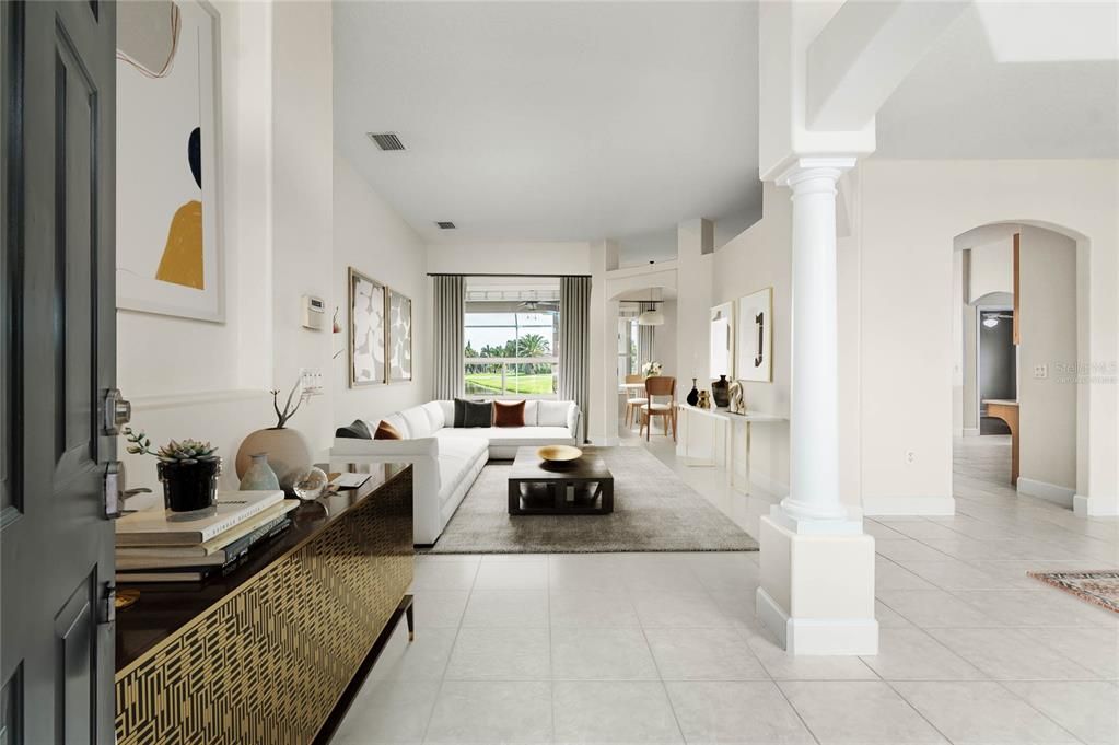 Interior, Living room