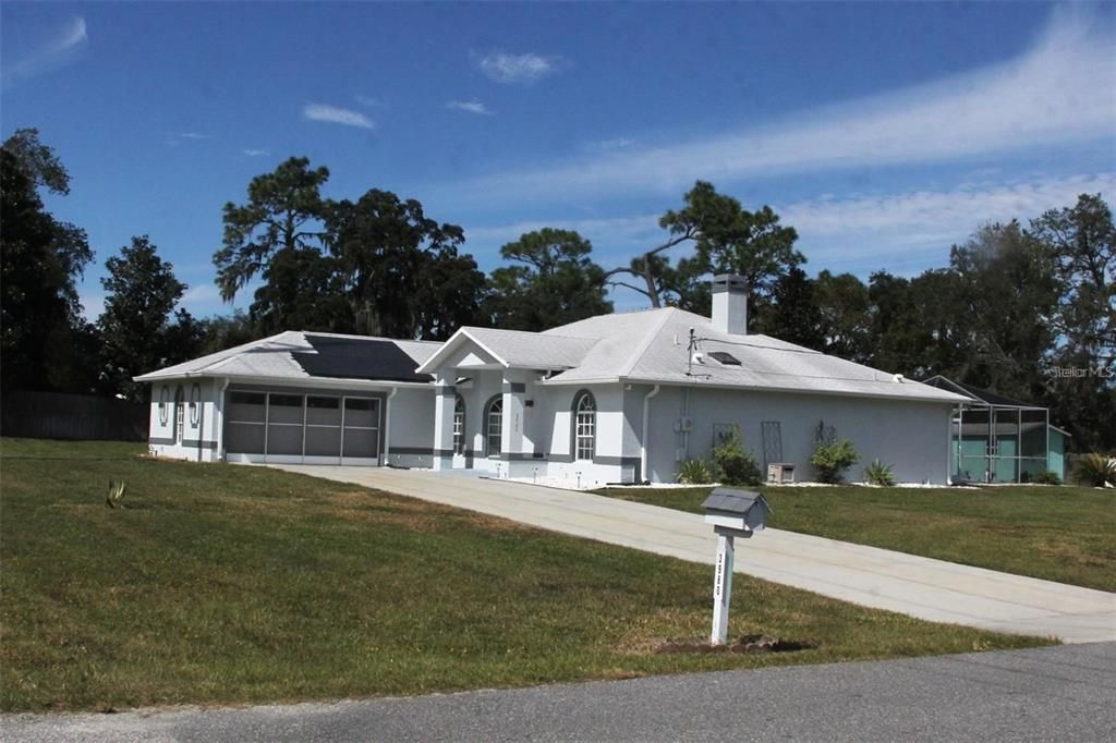Attached, Backyard, Exterior, Facade, Ranch