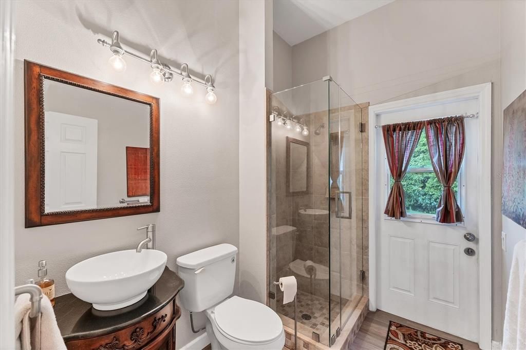 Bathroom, Glass Shower, Interior
