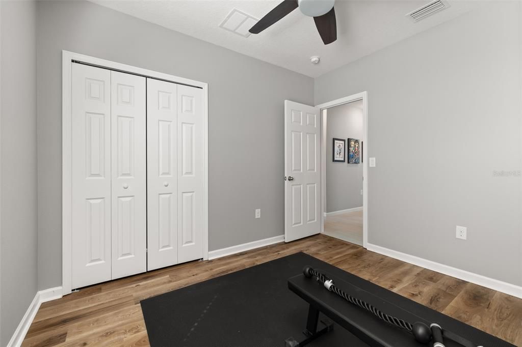 Fitness Equipment, Interior, Wood Texture Flooring