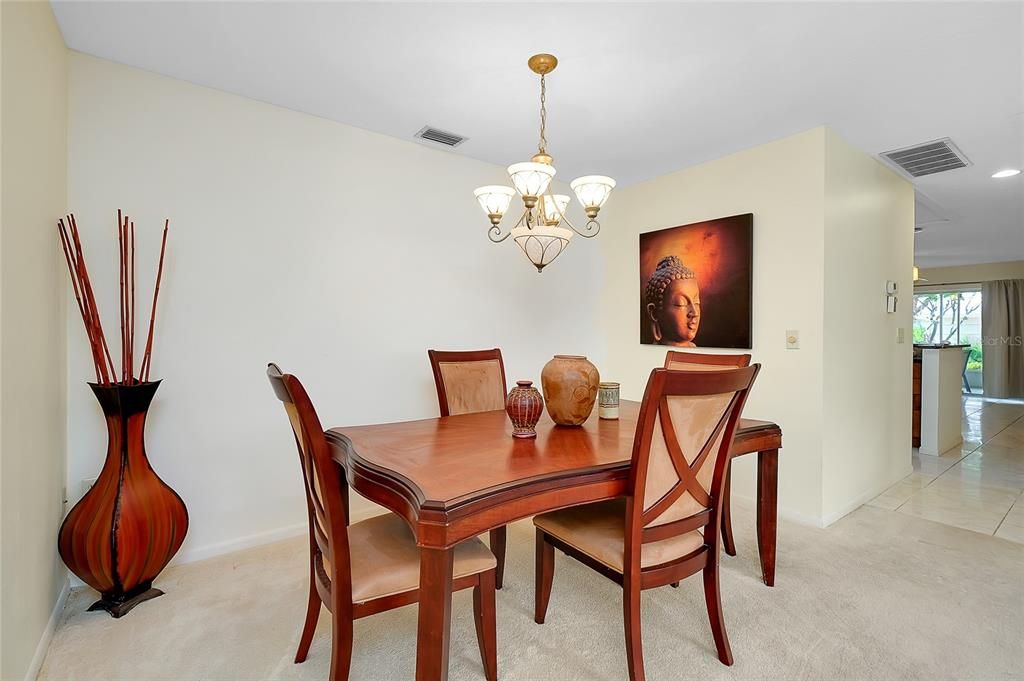Chandelier, Dining room, Interior, Recessed Lighting