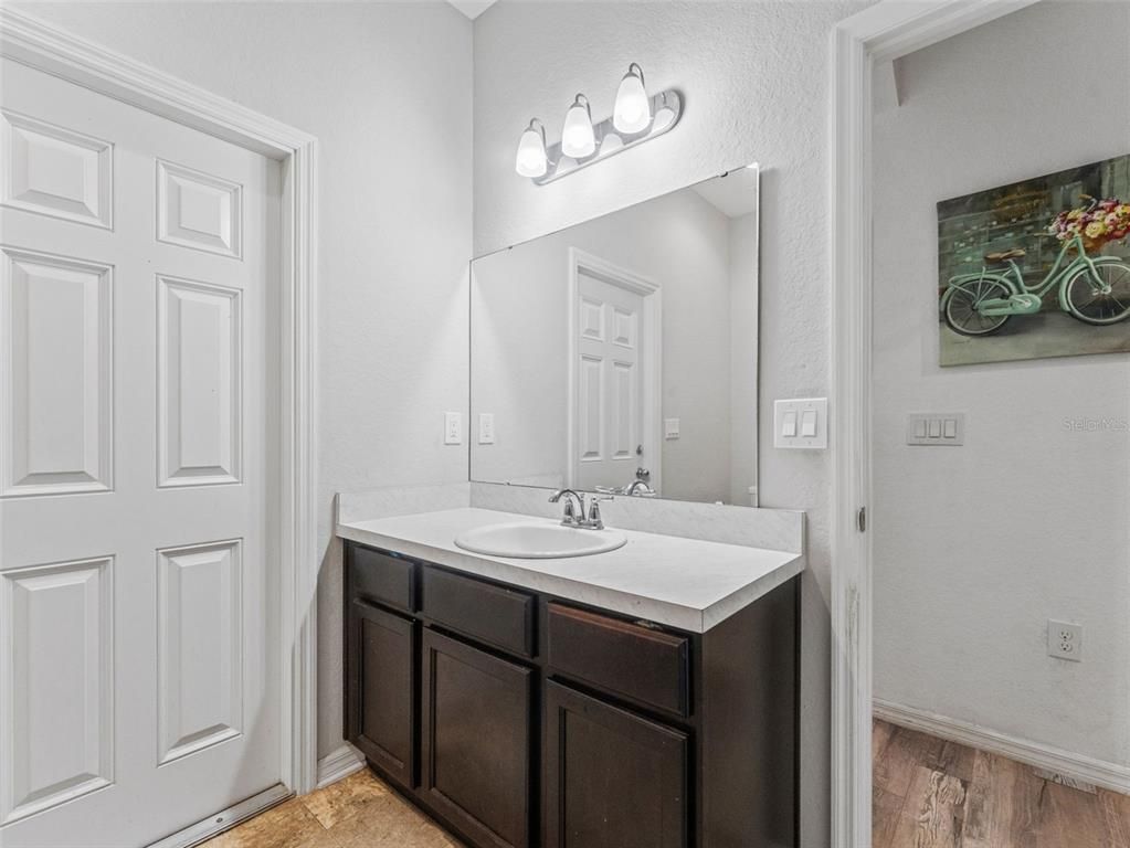 Bathroom, Interior, Wood Texture Flooring