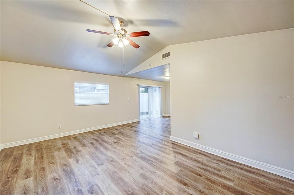 Empty room, Interior, Wood Texture Flooring