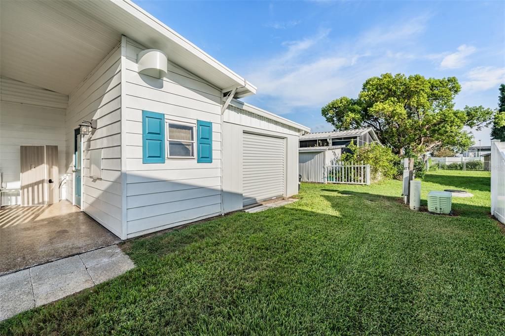 Backyard, Exterior