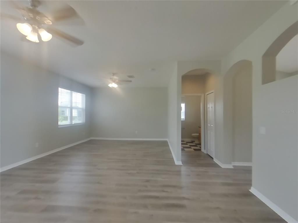 Empty room, Interior, Wood Texture Flooring