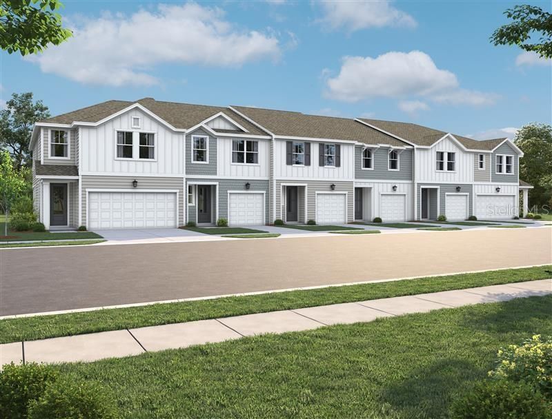 Attached, Exterior, Facade, Pool, Rowhouse