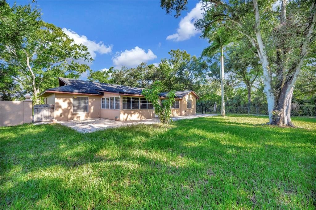 Backyard, Exterior, Solar Panels