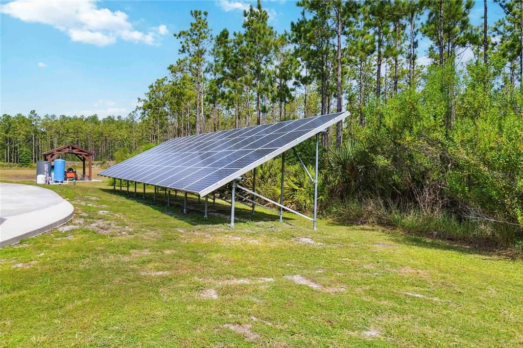 Backyard, Exterior, Solar Panels