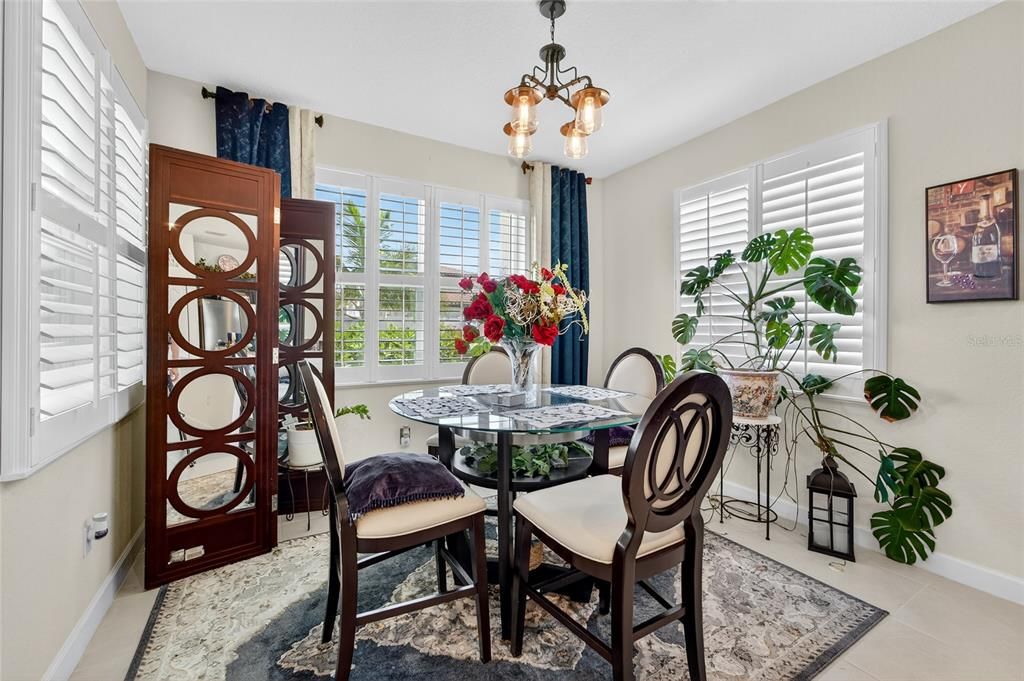 Dining room, Interior, Pendant Lights