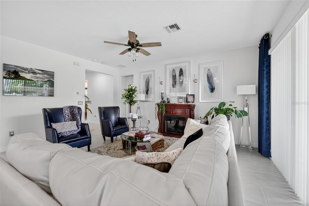 Fireplace, Interior, Living room