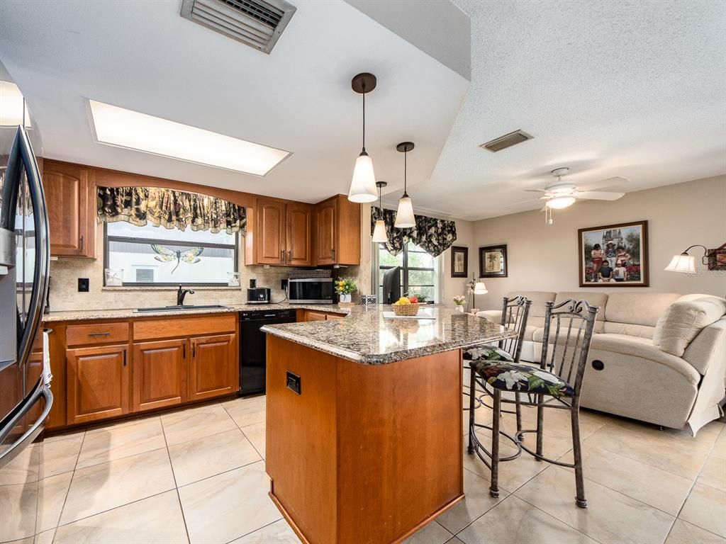 Interior, Kitchen, Living room, Pendant Lights