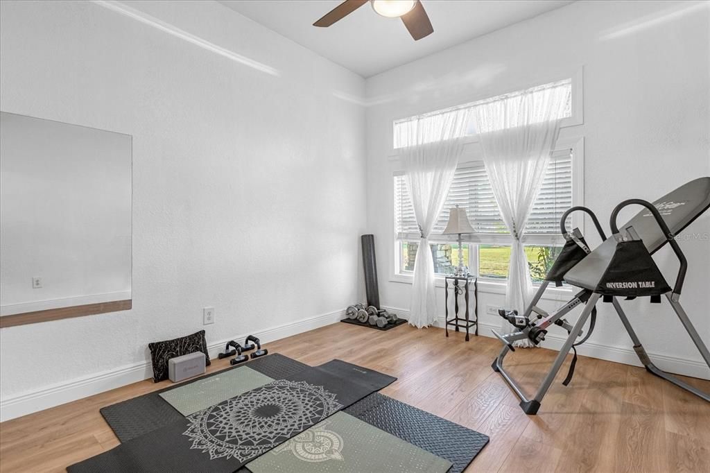 Fitness Equipment, Interior, Wood Texture Flooring