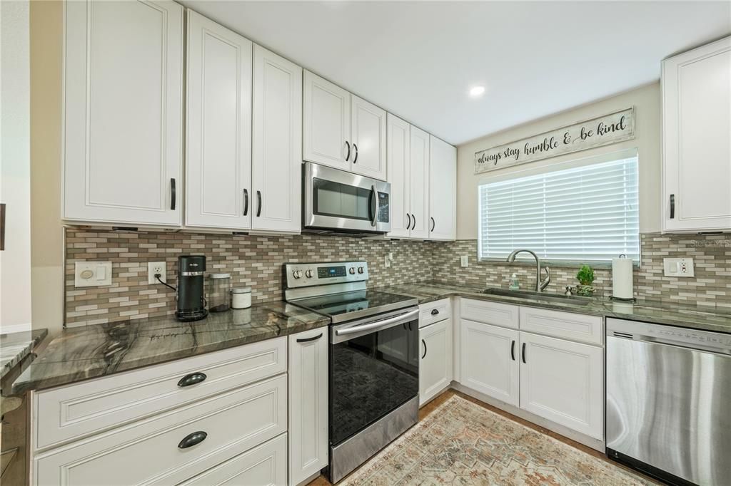 Interior, Kitchen, Recessed Lighting, Stainless Steel Appliances