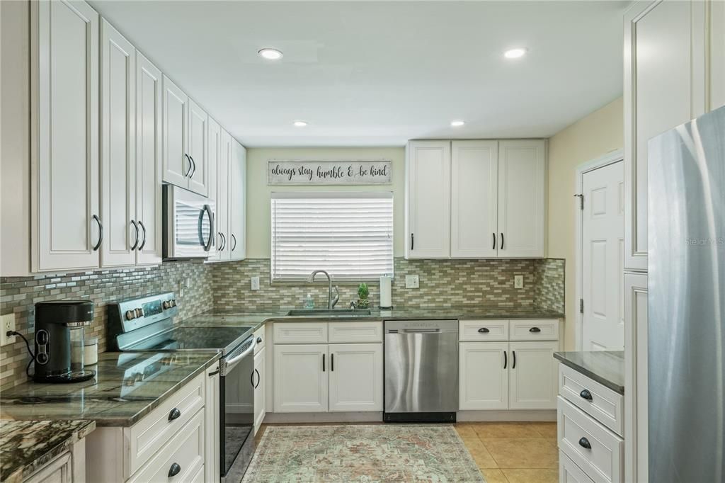 Interior, Kitchen, Recessed Lighting, Stainless Steel Appliances