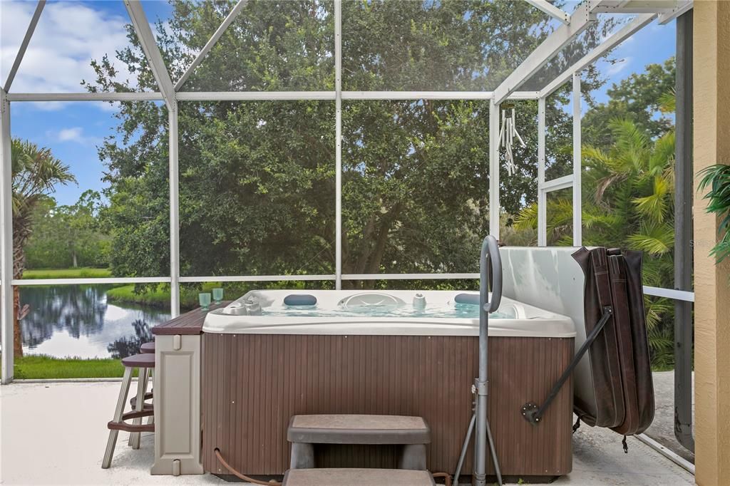 Glass Ceilings, Hot Tub, Interior, Sun Room, Water