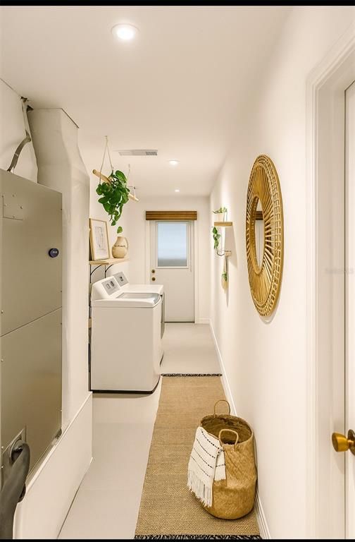 Interior, Recessed Lighting, Washer
