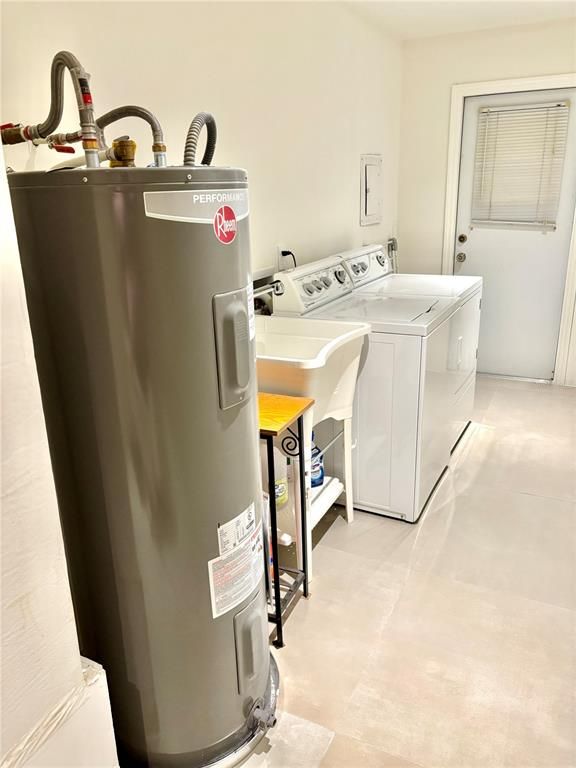 Interior, Washer