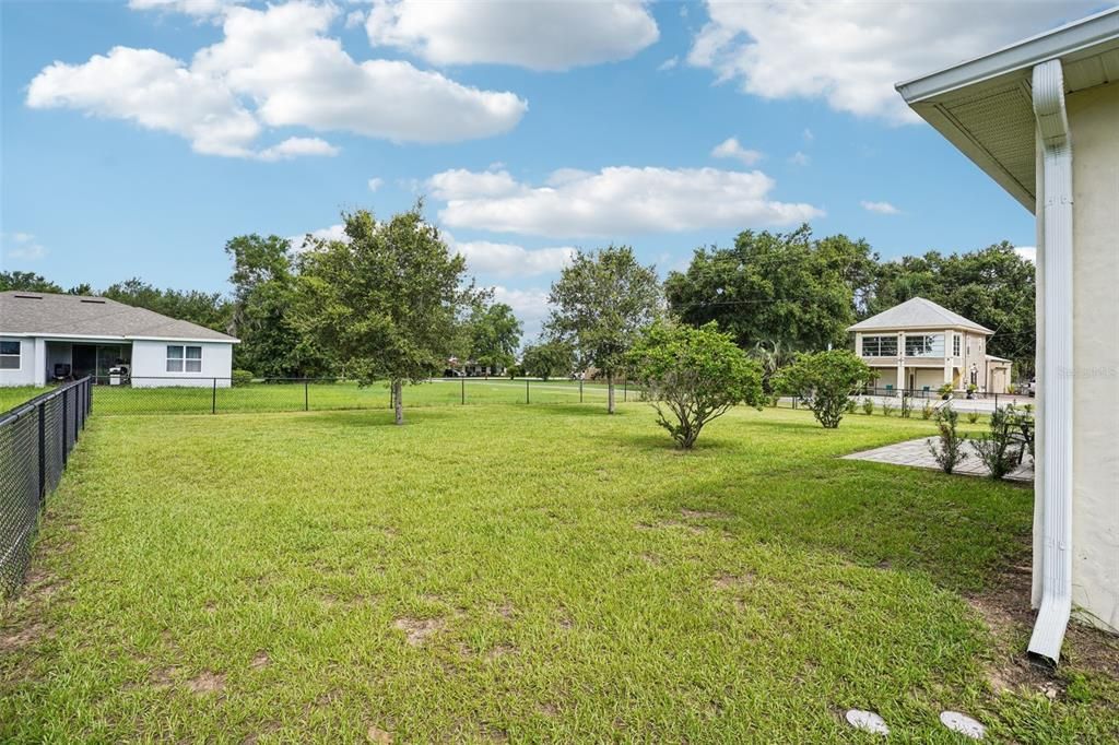 Backyard, Exterior