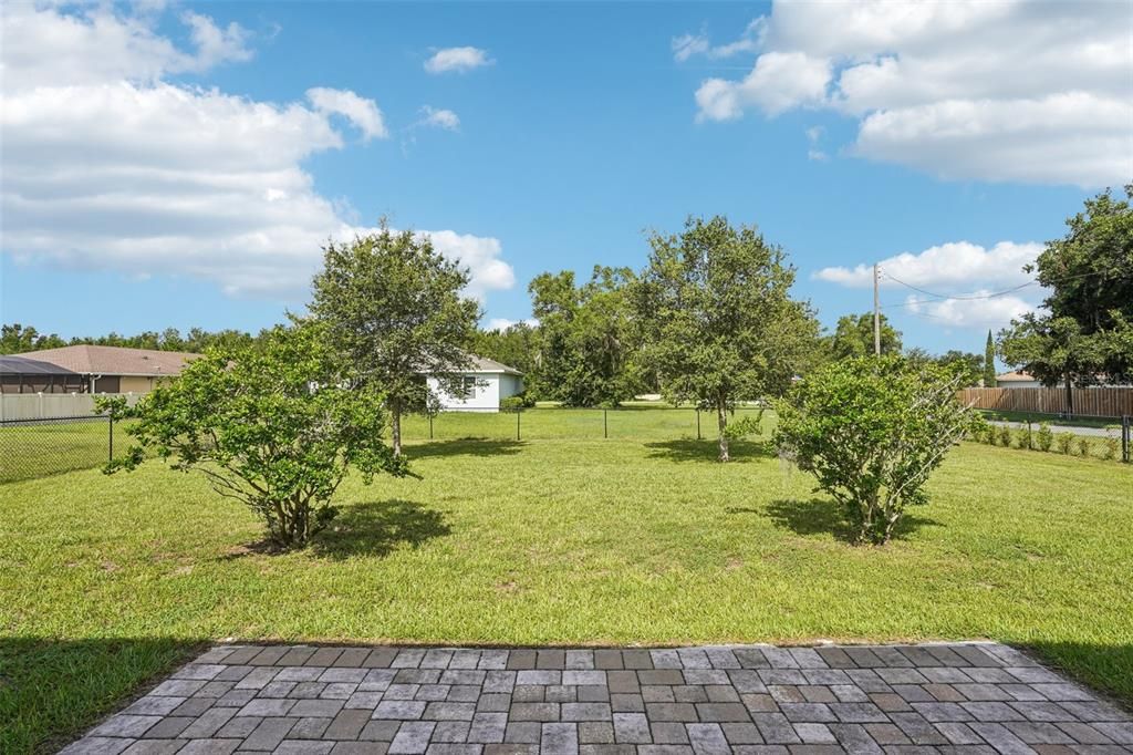 Backyard, Exterior
