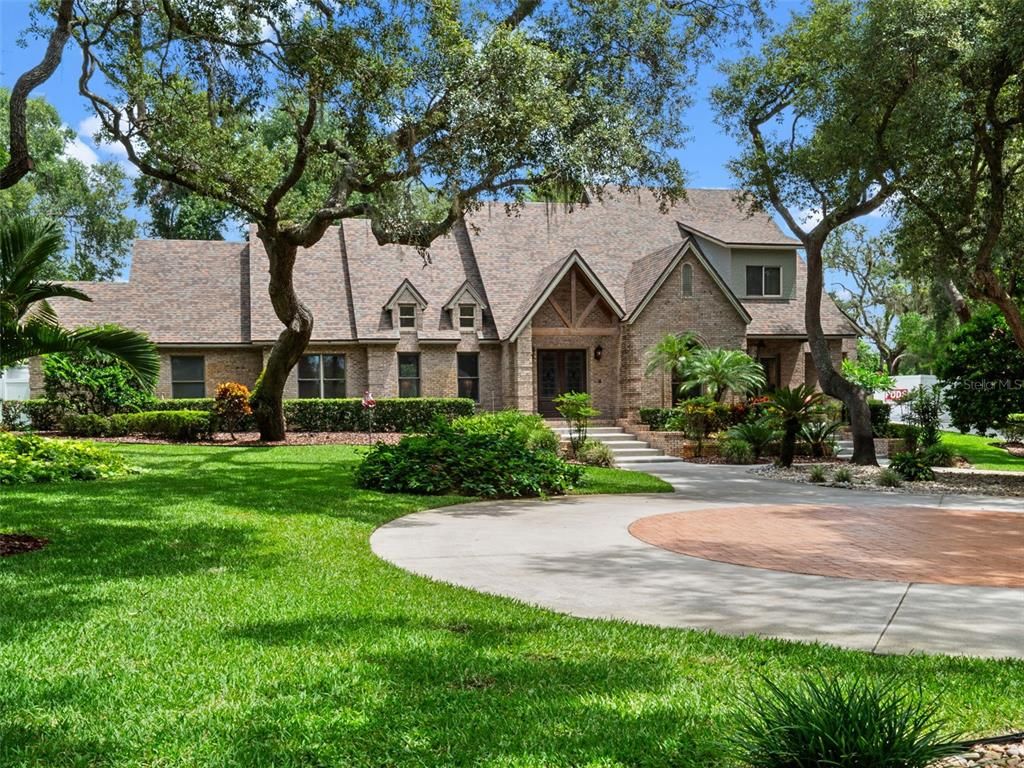 Backyard, Exterior, Facade, Brick Facade, Tudor Revival