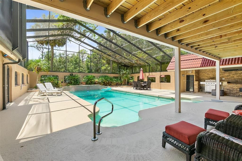 Glass Ceilings, Interior, Pool, Sun Room, Wooden Ceilings