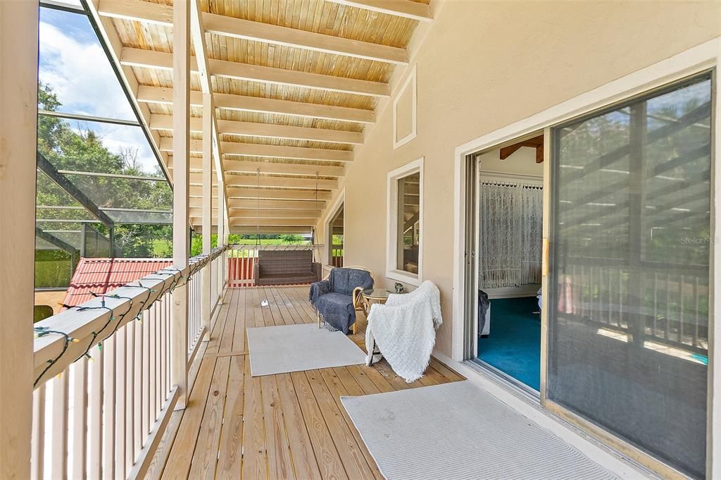 Interior, Sun Room, Wooden Ceilings, Wood Texture Flooring
