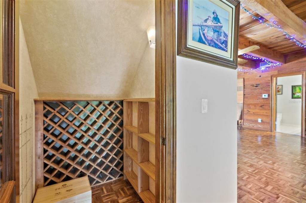 Interior, Wine Storage, Wooden Beams, Wooden Ceilings, Wood Texture Flooring