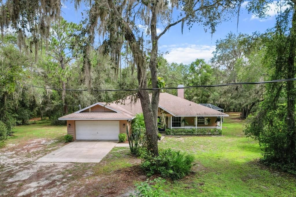 Backyard, Detached Garage, Exterior