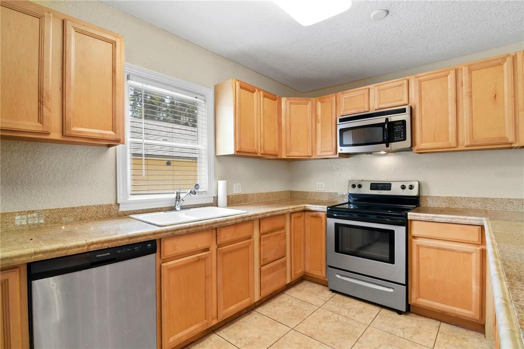 Interior, Kitchen, Recessed Lighting, Stainless Steel Appliances