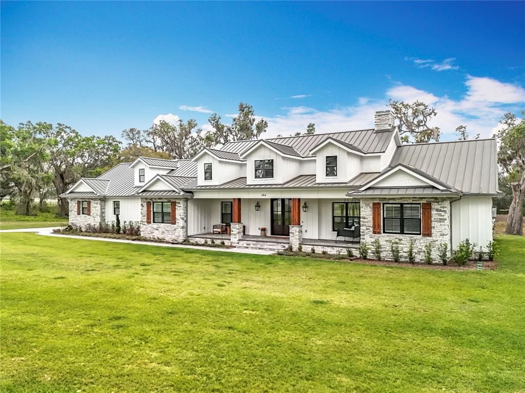 Backyard, Exterior, Facade, Farmhouse
