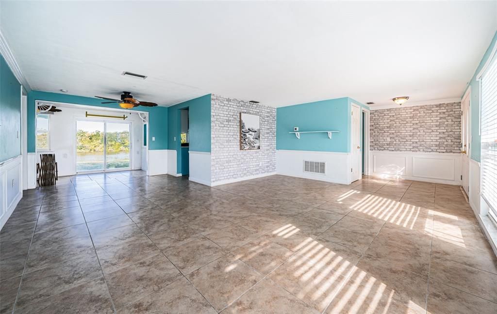 Empty room, Interior, Stone Walls