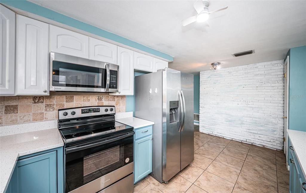 Interior, Kitchen, Stainless Steel Appliances