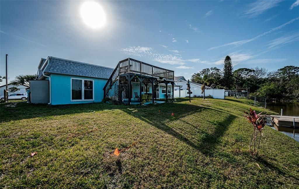 Backyard, Exterior
