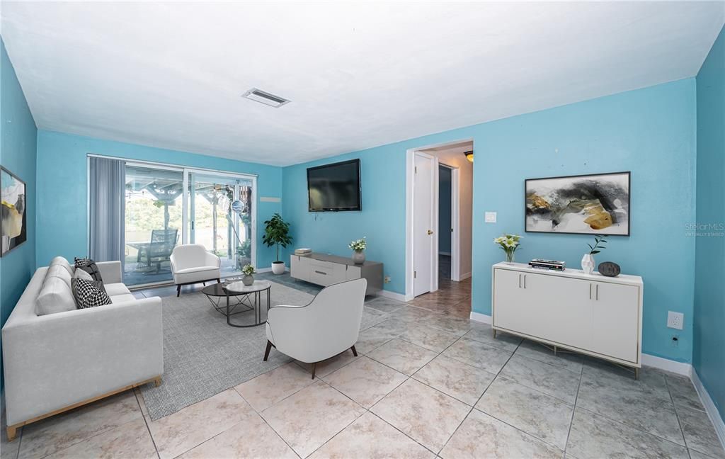 Interior, Living room