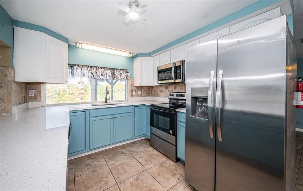 Interior, Kitchen, Stainless Steel Appliances