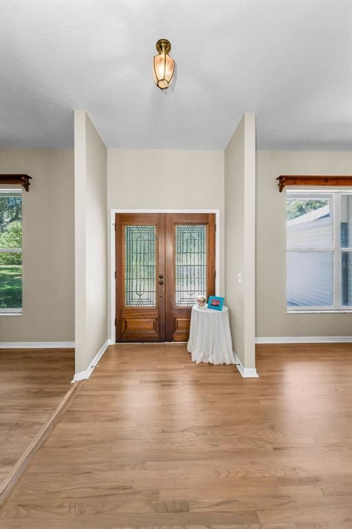 Empty room, Interior, Wood Texture Flooring
