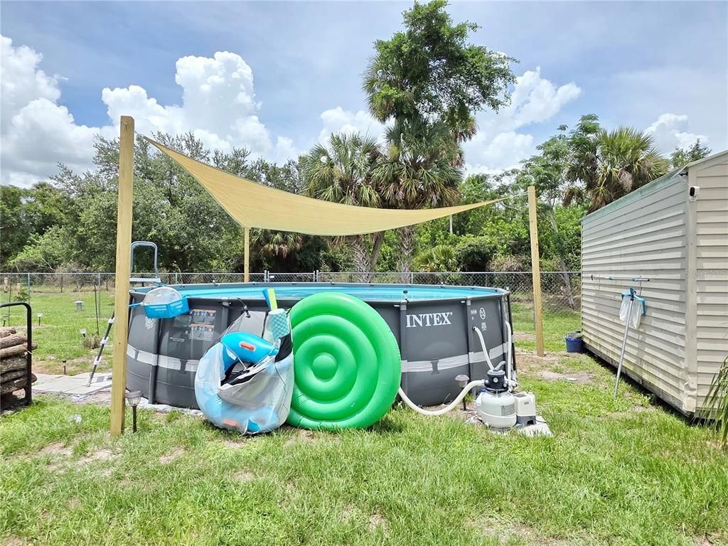 Backyard, Exterior, Pool