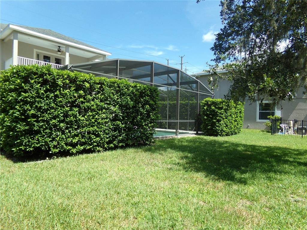 Backyard, Exterior