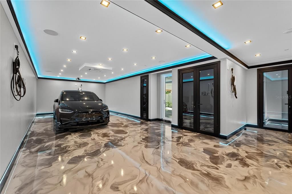 Interior, Marble, Recessed Lighting