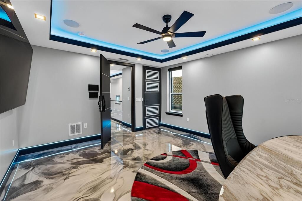 Interior, Marble, Recessed Lighting