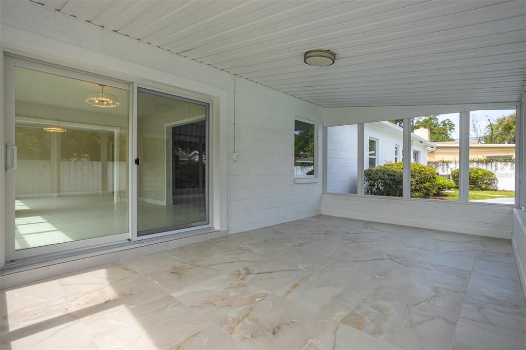 Empty room, Interior, Marble, Sun Room