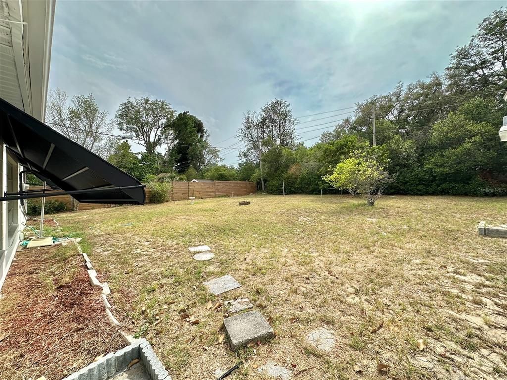 Backyard, Exterior