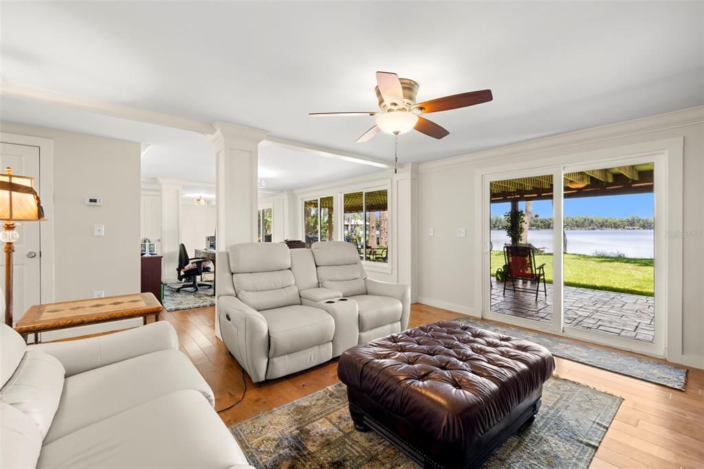 Interior, Living room, Water, Wood Texture Flooring