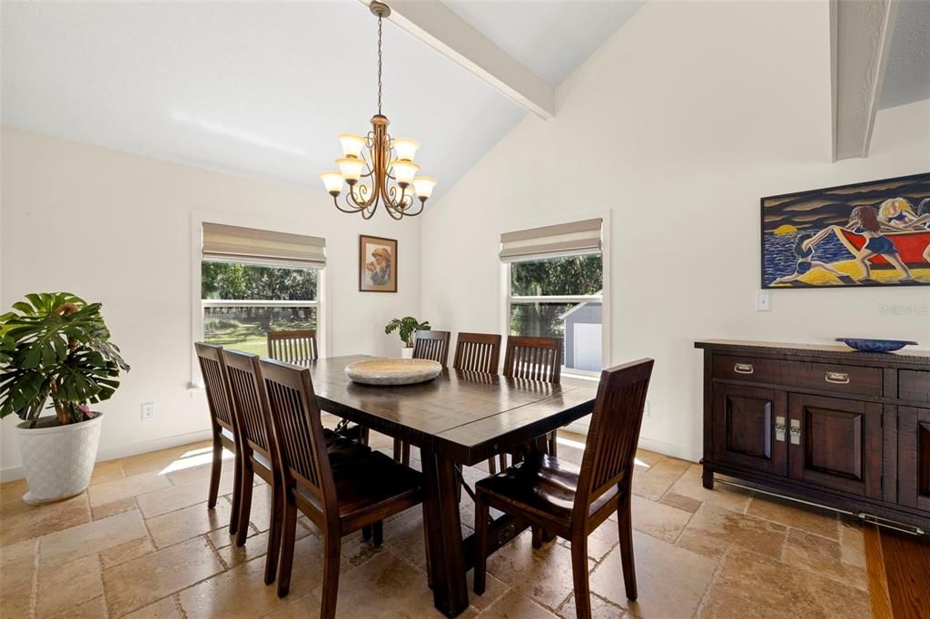 Chandelier, Dining room, Interior