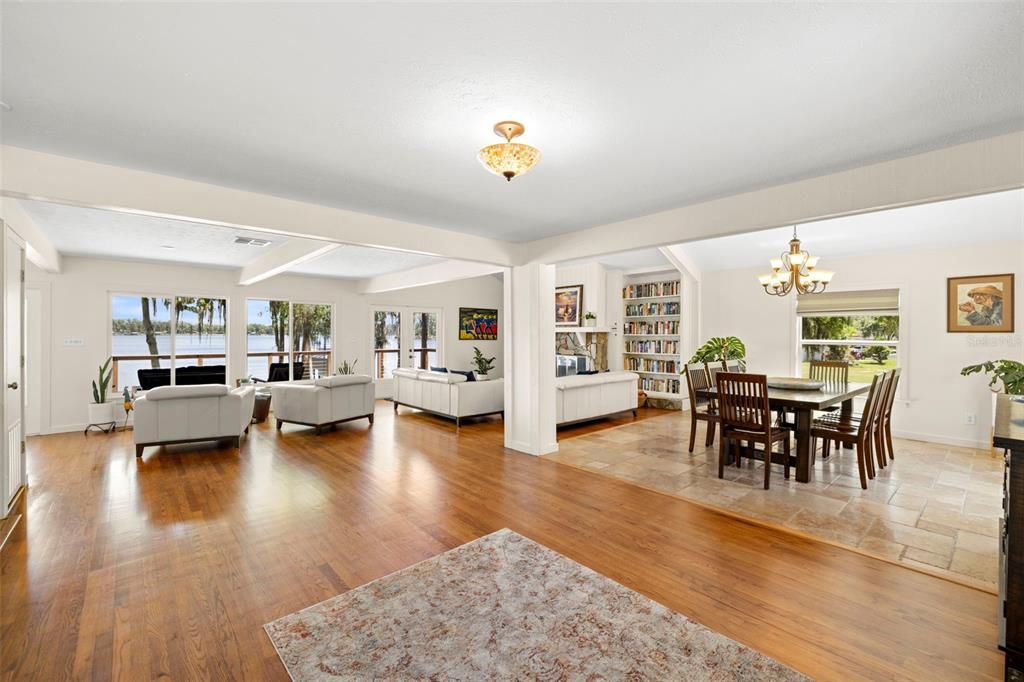 Chandelier, Dining room, Interior, Living room, Wood Texture Flooring