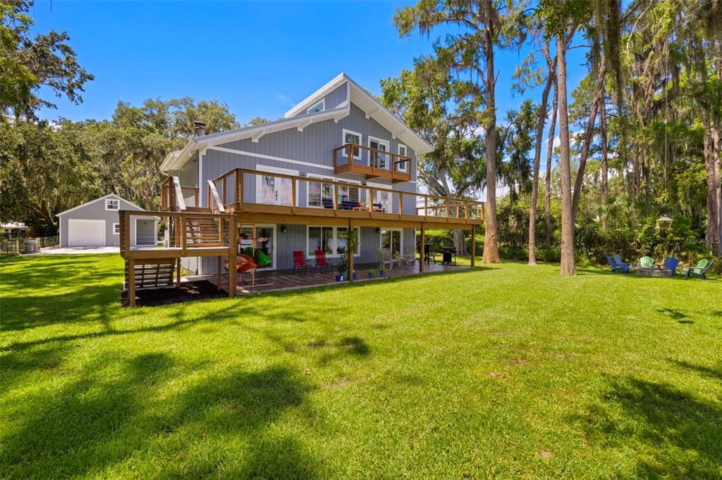 Backyard, Exterior