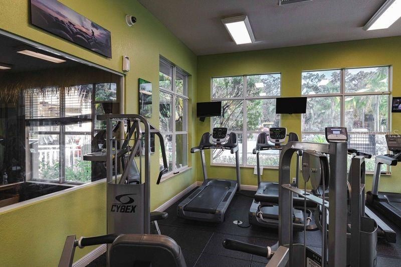 Fitness Equipment, Gym, Interior