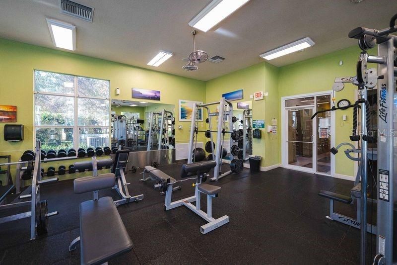 Fitness Equipment, Gym, Interior